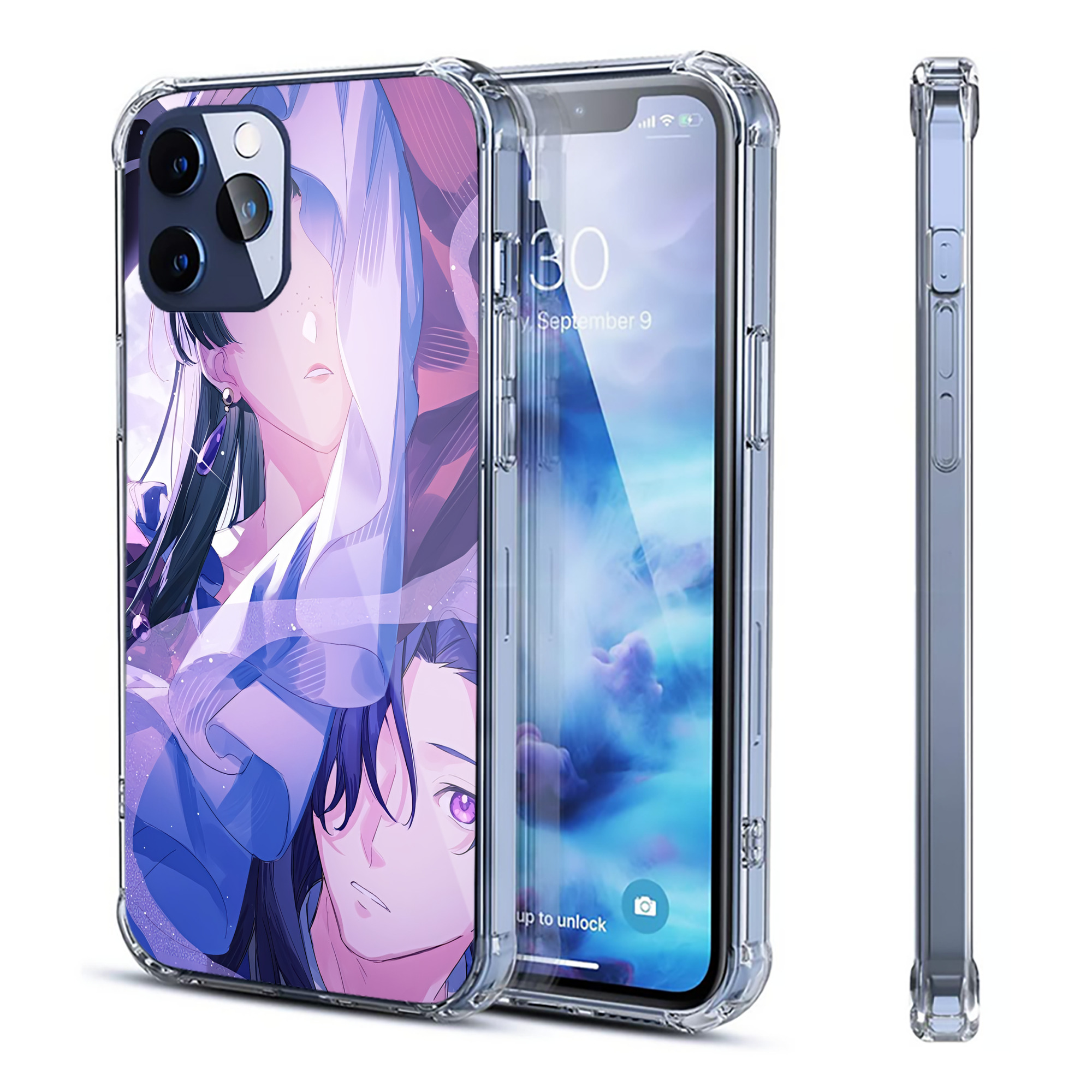 （画像用） 薬屋のひとりごと The Apothecary Diaries 【iPhone 12シリーズ対応】透明スマホケース（クリアソフトケース）